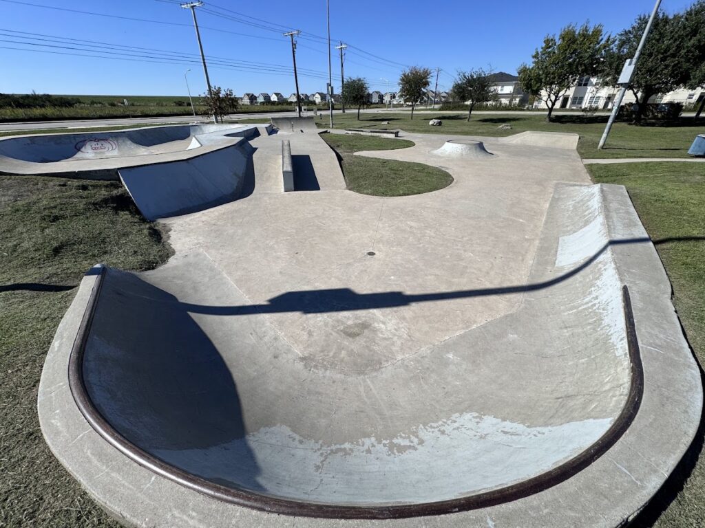 Benbrook Skate Park © Andrew Q on Google Maps