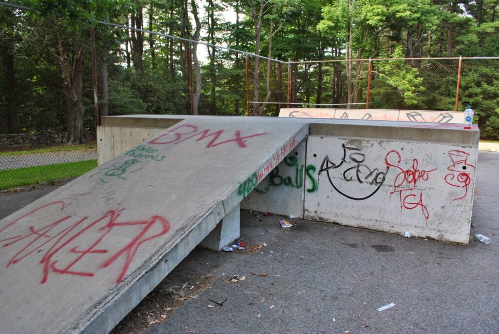 Billy Taylor Park Skate Area © Jen Galvin on Google Maps