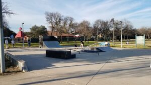 Blue Skatepark © Martin Levi on Google Maps