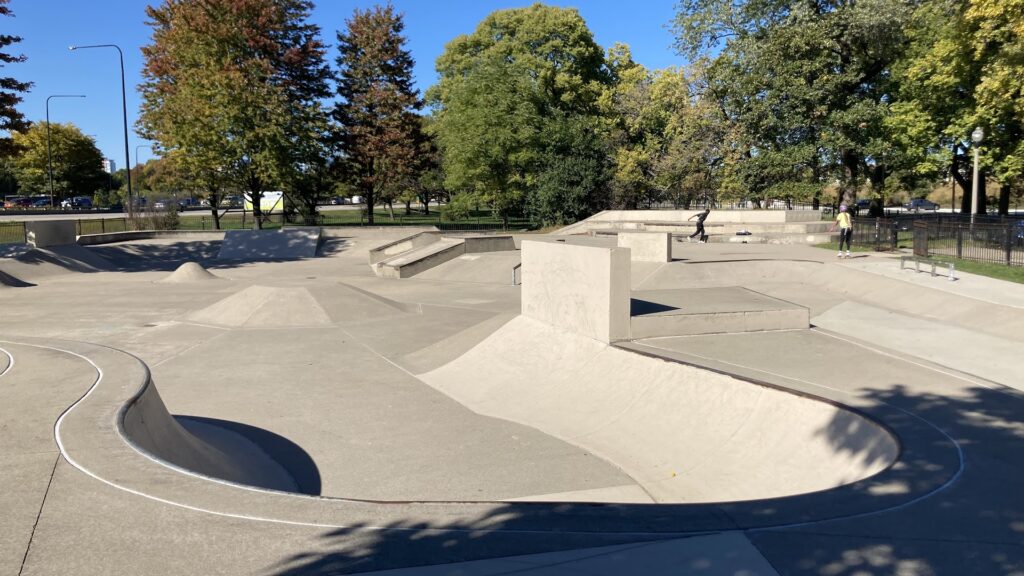 Burnham Park Skate Park © Andrew LaFond on Google Maps