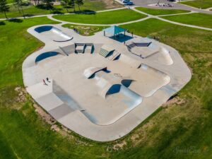 Clement Park Skatepark. © SpeakEasy Skate on Google Maps