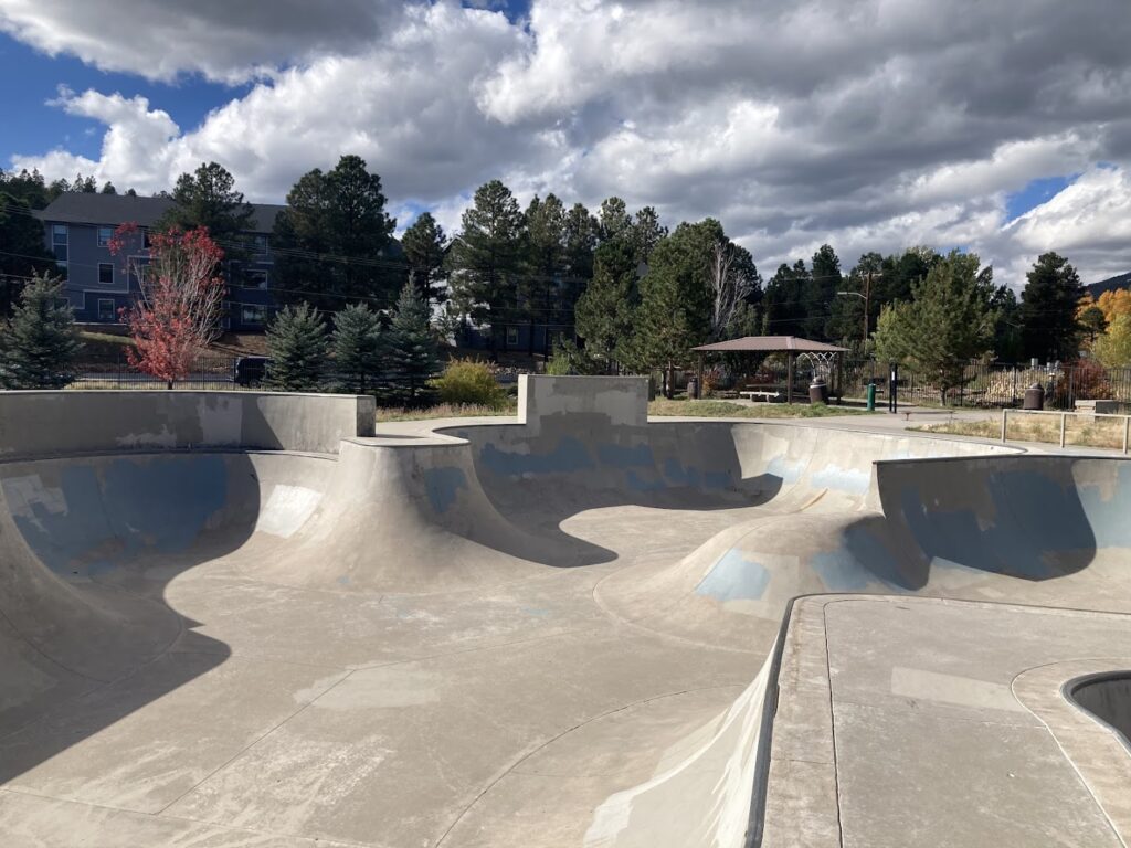 Coconino Skatepark (the Basin) © Trey Andrew on Google Maps