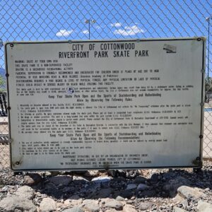 Cottonwood Skatepark © Jake Jobes on Google Maps