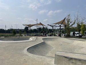 Crompton Skatepark © David MacPhail on Google Maps