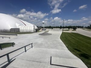 Crown Point Sportsplex Skatepark © Tony Anczer on Google Maps
