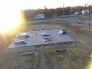 Cushing Skate Park © Jimmy Olson on Google Maps