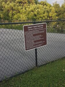 Daniel T. Kellett Skate Park © Jacques Becker on Google Maps
