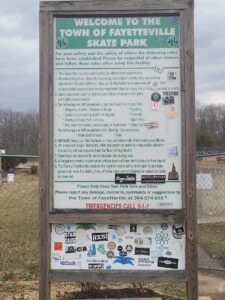 Fayetteville Skatepark © Timothy Ciangiola on Google Maps