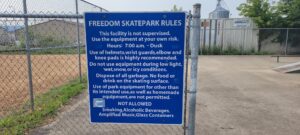 Freedom Skatepark © Greg Van Handel on Google Maps