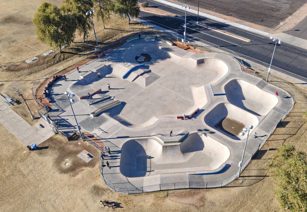 Freestone Park – Skate Park © Jamie Hines on Google Maps