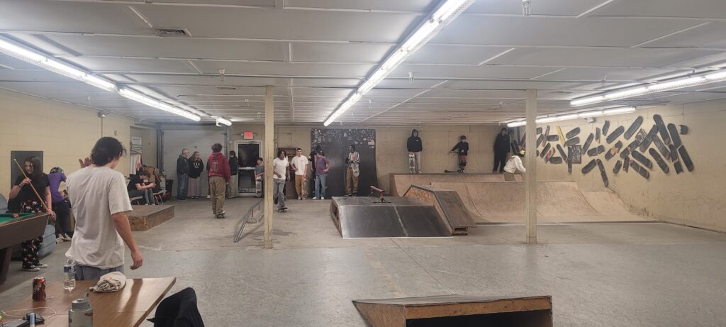Garage Door Skatepark © David Romanoff on Google Maps