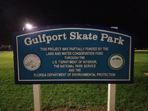 Gulfport Skatepark © Keith Blair on Google Maps