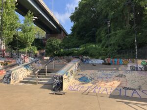 Hamilton Bridge Skate Park © aapo olervo on Google Maps