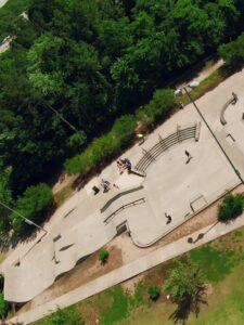Historic Fourth Ward Skatepark © Native Wave on Google Maps