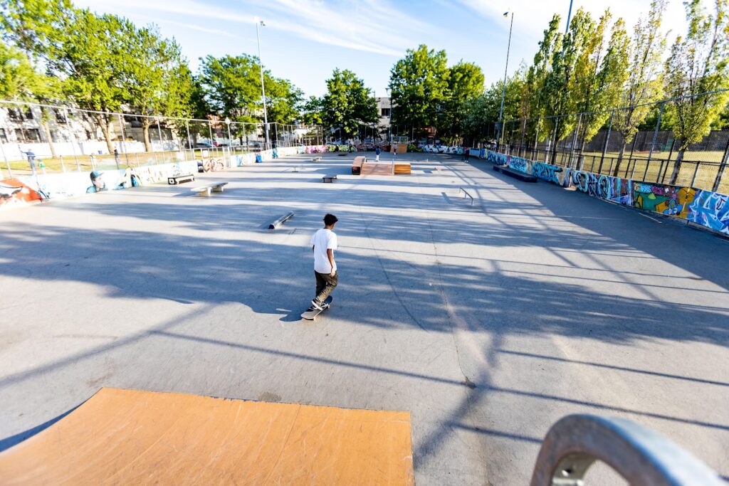 Hockey Rink Skatepark © B3RKY on Google Maps