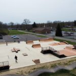 Huber Heights Orange Skatepark And Pump Track