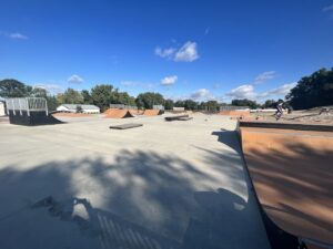 Huber Heights Orange Skatepark And Pump Track © Sara DuGranrut on Google Maps