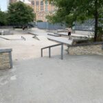 Hudson River Park Skatepark.