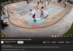 Jose Alex Scott Skatepark – Miramar © Jim Mc Call on Google Maps
