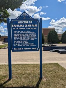 Kaukauna Skatepark © Fox River Kayaking Company on Google Maps