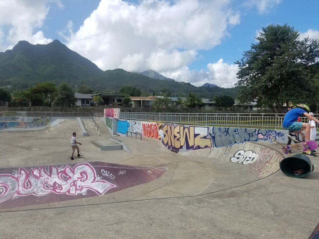 Keolu Hills Skateboard Park © Ann Haugum on Google Maps