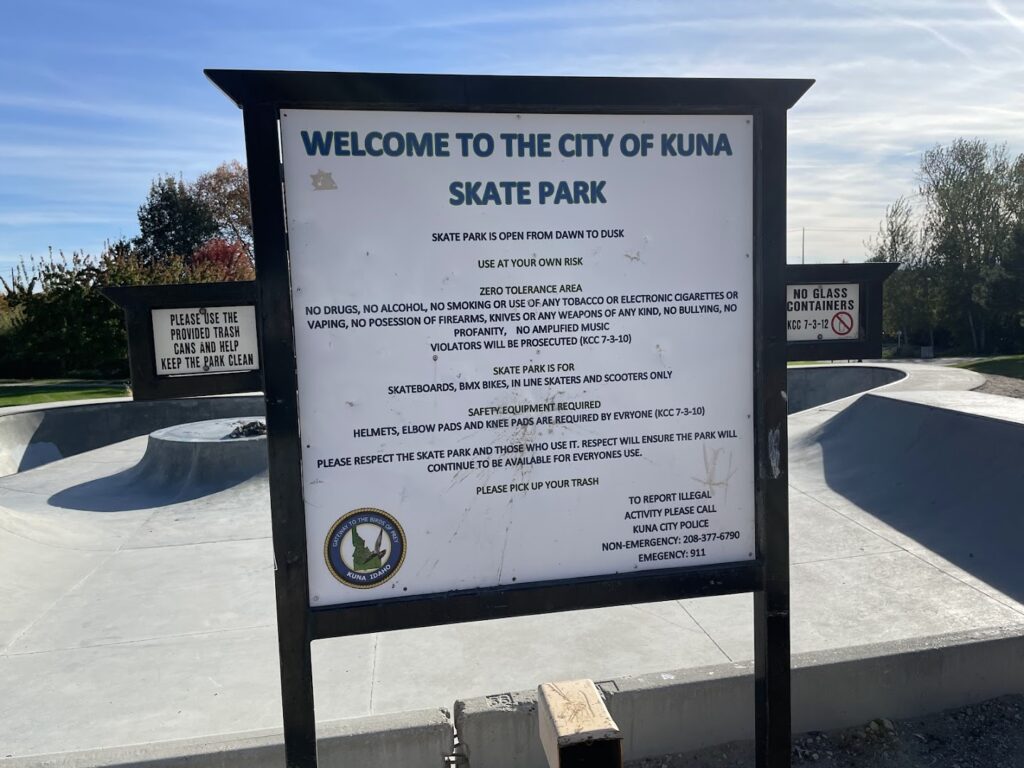 Kuna Skate Park © Colleen V on Google Maps