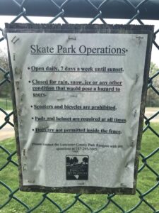 Lancaster County Skate Park © Seth Dochter on Google Maps