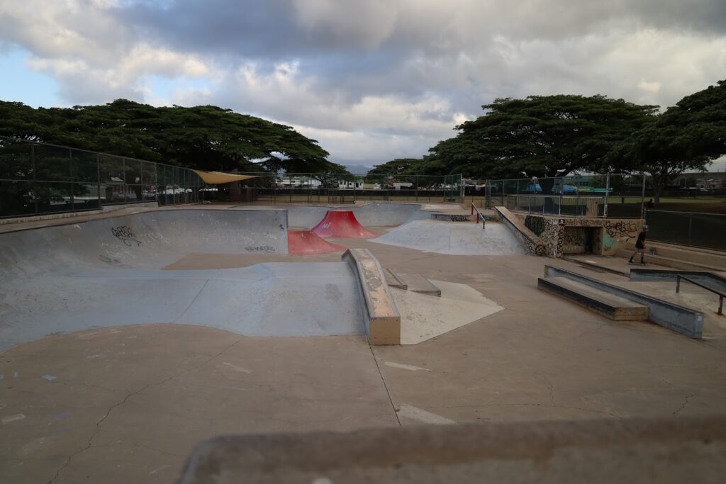 Manana Skatepark © Micah Simpson on Google Maps