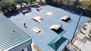 Memorial Park Skatepark © Zaid Fitri on Google Maps