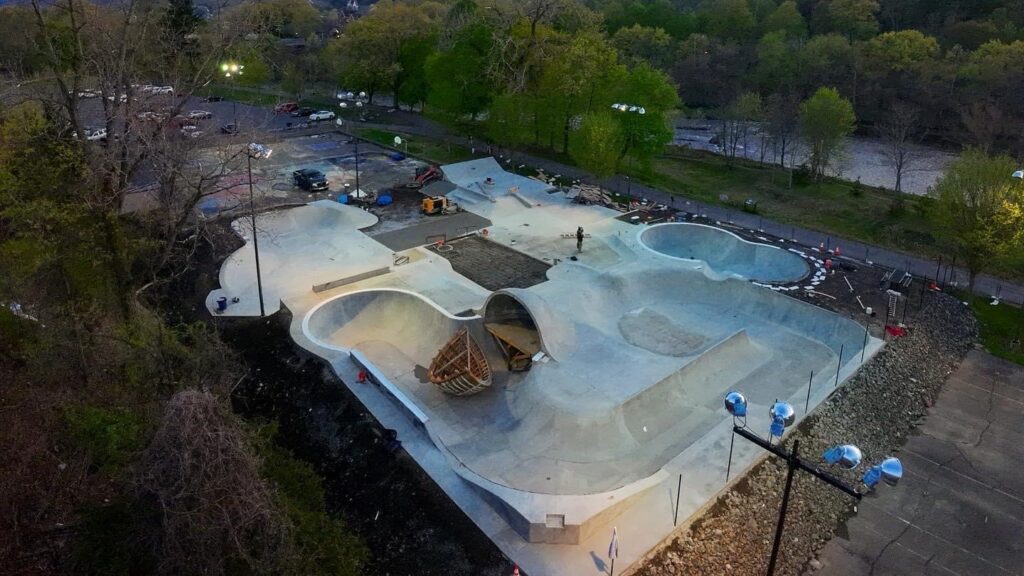 Naugatuck Skatepark © Steve Stansen on Google Maps