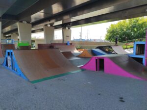 Newport Skatepark © Rob Woodward Jr. on Google Maps
