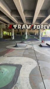 Newport Skatepark-under The Bridge © Charlie Denny Jr. on Google Maps