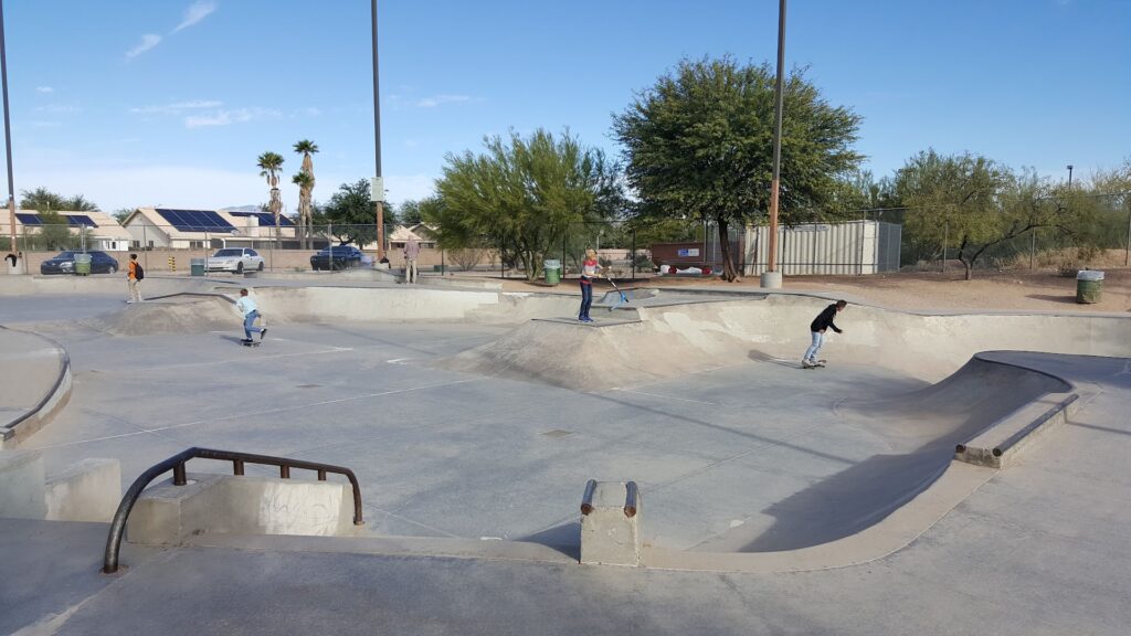 Purple Heart Skate Park © Dave Larsen on Google Maps