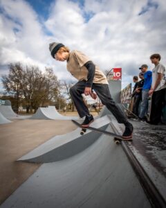 Rogers Skate & Splash Park & Rail Line Trailhead © Heath Sharp on Google Maps