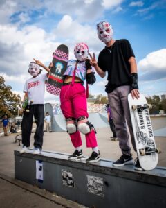 Rogers Skate & Splash Park & Rail Line Trailhead © Heath Sharp on Google Maps