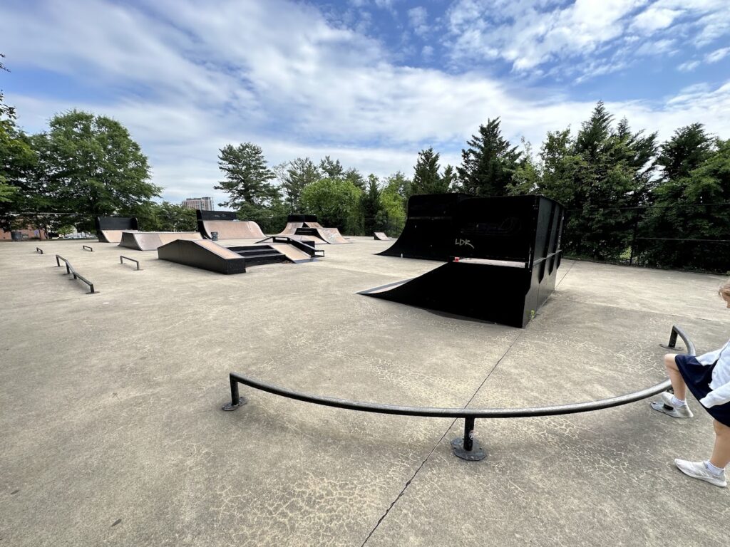 Schuyler Hamilton Jones Skateboard Park © Charles Crawford on Google Maps