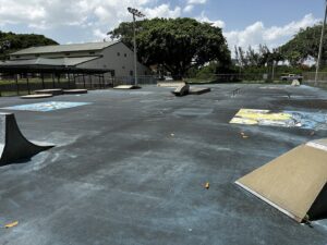 Skate Park At Frost Park © Kenneth Hughes on Google Maps