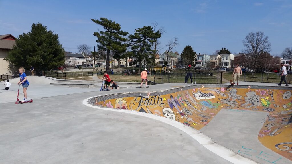 Skatepark Of Baltimore © Liz Velez on Google Maps