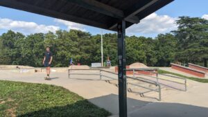 Sophie’s Natural Leader Lake Fairfax Skate Park © Error Error on Google Maps