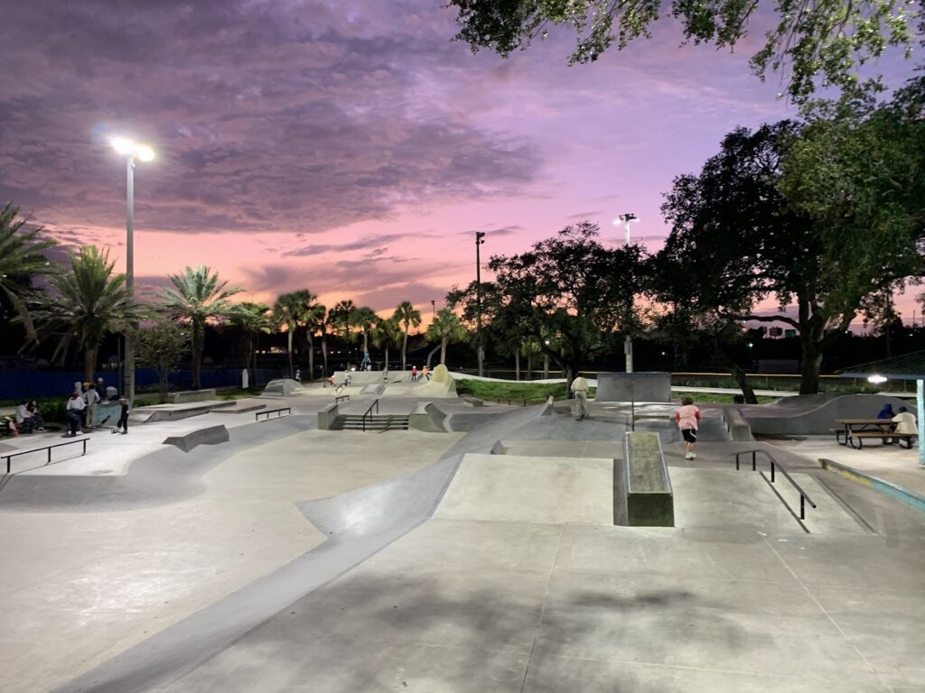 St. Pete Skatepark © Carspotter FL on Google Maps