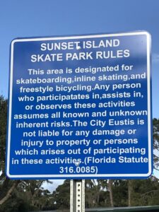 Sunset Island Skatepark © Marc Strand on Google Maps