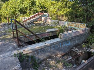 The “abandonedmyco” Diy Skatepark © Vincent Weiß on Google Maps
