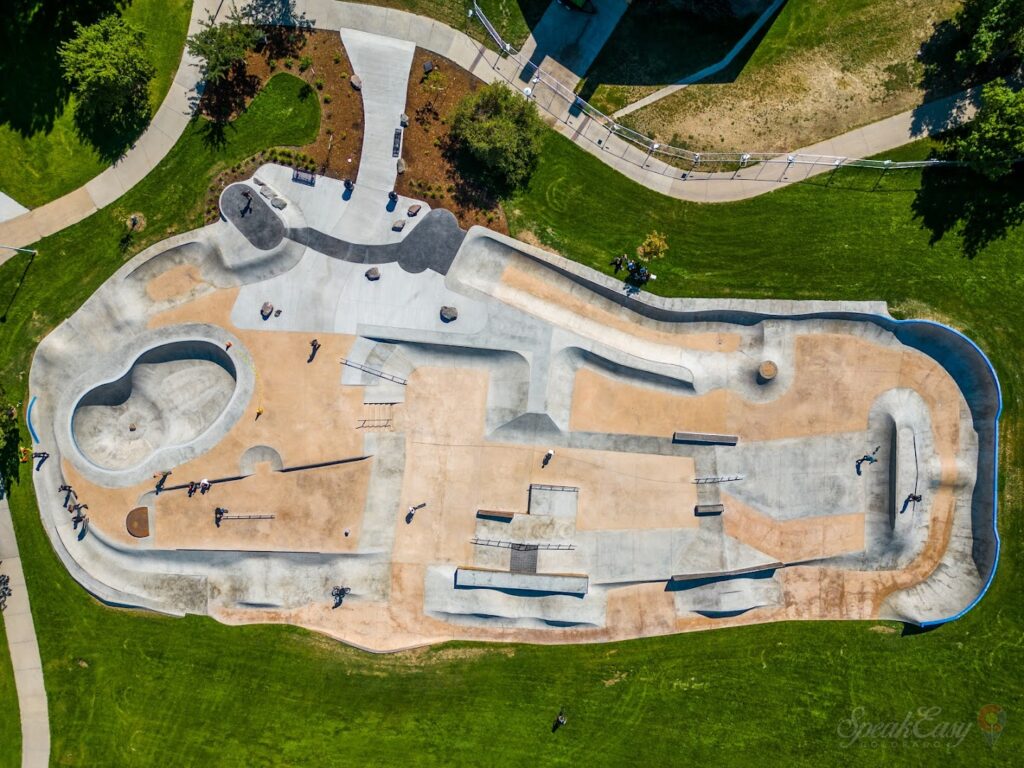 Thomas J. Slocum Memorial Skatepark © SpeakEasy Skate on Google Maps