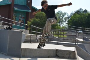 Thomas J. Slocum Memorial Skatepark © Alpha Omega on Google Maps