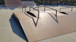 Veterans Park Skatepark © Mike P on Google Maps