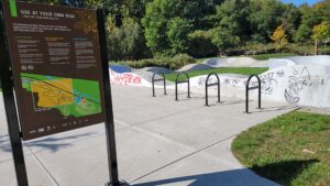 Woonasquatucket Adventure Park Entrance And Parking © C on Google Maps