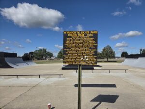 Wyandotte Skate Park © Brian Ammons on Google Maps