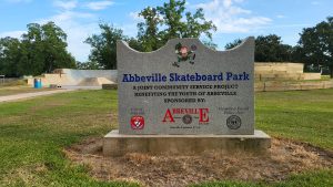 Abbeville Skatepark © Justin Hughes on Google Maps