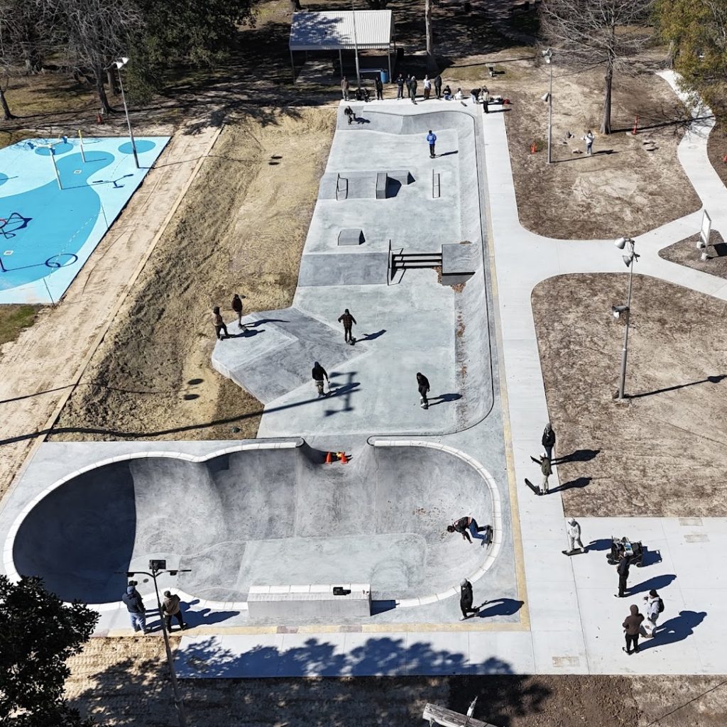 Bayou Wheels Skatepark © David Allain on Google Maps