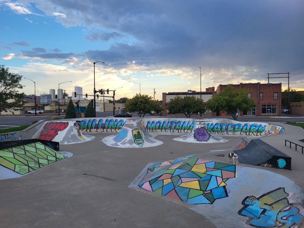 Billings Downtown Skatepark © George on Google Maps